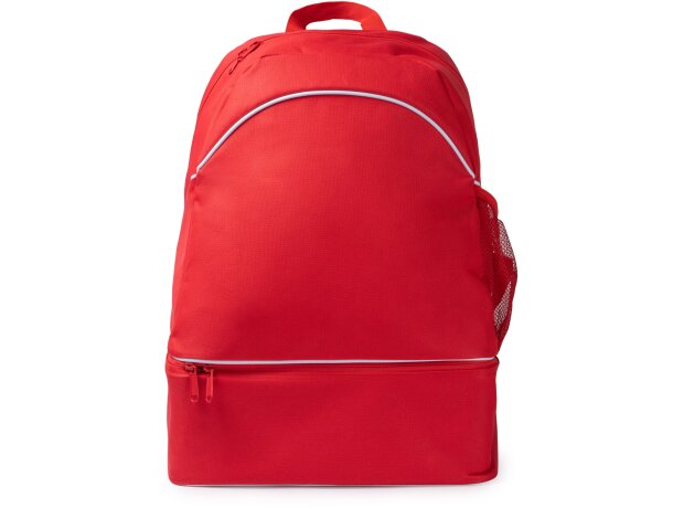 Mochila Grajo Roly 35L con bolsillo zapatero extraíble Rojo detalle 17