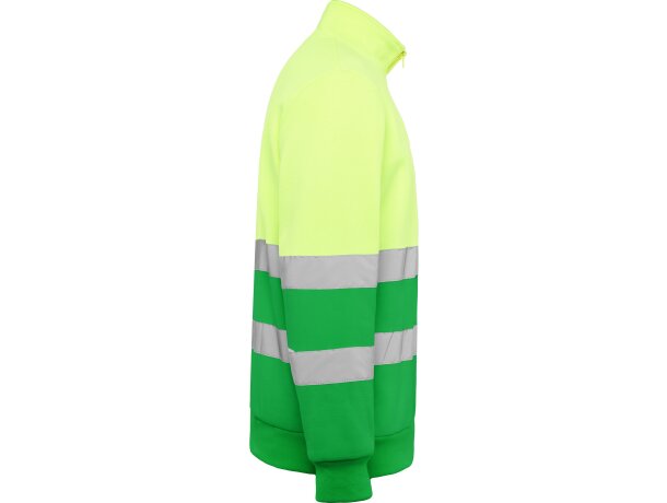 Sudadera SPICA Roly de alta visibilidad verde jardín/amarillo flúor