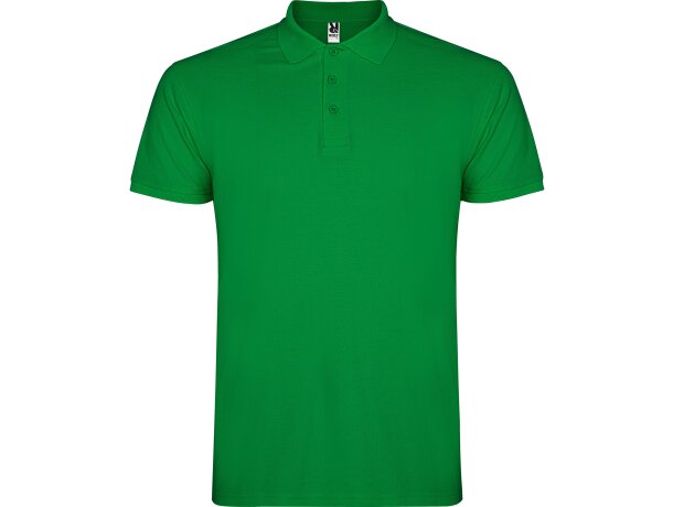 Polo STAR Roly verde tropical