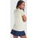 Camiseta técnica transpirable Slam Woman Roly de poliéster Blanco detalle 1