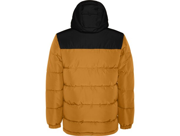 Parka acolchada Tallin Roly repelente al agua con capucha Amarillo curry/negro detalle 13