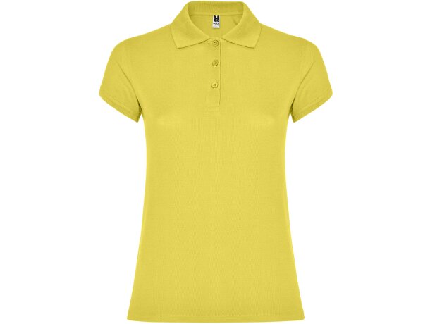 Polo STAR WOMAN Roly amarillo maíz