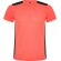 Camiseta DETROIT Roly coral fluor/negro