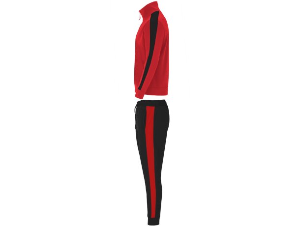 Chandal CRETA Roly rojo/negro