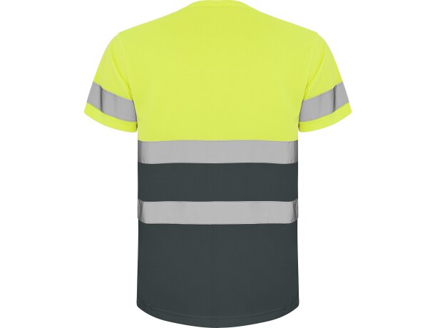 Camiseta DELTA Roly de alta visibilidad plomo/amarillo fluor