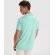 Polo Roly WOS manga corta tejido piqué stretch unisex Blanco detalle 2