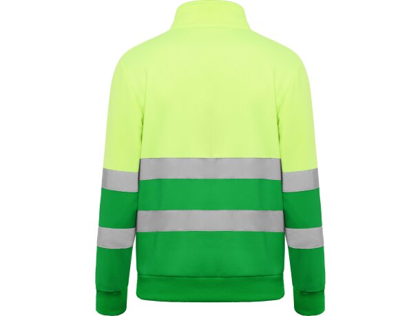 Sudadera SPICA Roly de alta visibilidad verde jardín/amarillo flúor