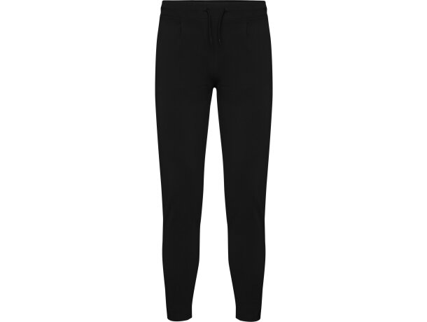 Pantalón Larisa Roly mujer viscosa elastano cintura ajustable Negro detalle 4
