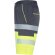 Bermuda Lada Roly alta visibilidad con bandas reflectantes Plomo/amarillo fluor detalle 6