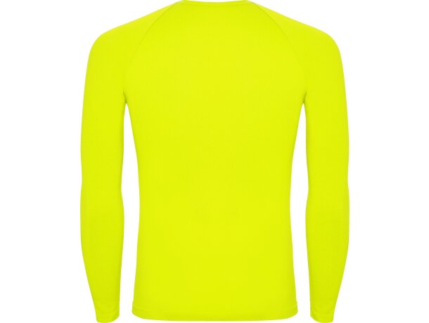 Camiseta termica Roly PRIME lima punch