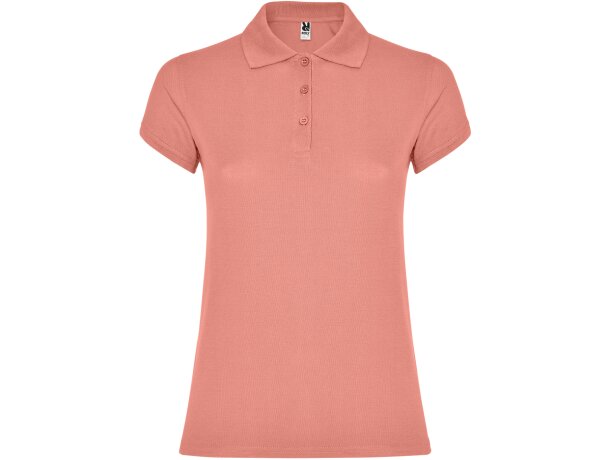 Polo STAR WOMAN Roly naranja clay