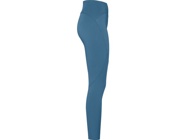Leggings deportivos Norton de poliéster reciclado con cintura Azul tormenta detalle 14