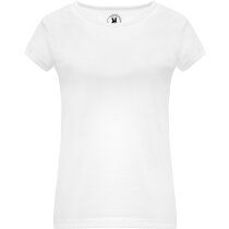 Camiseta Hawaii Roly blanca personalizable mujer