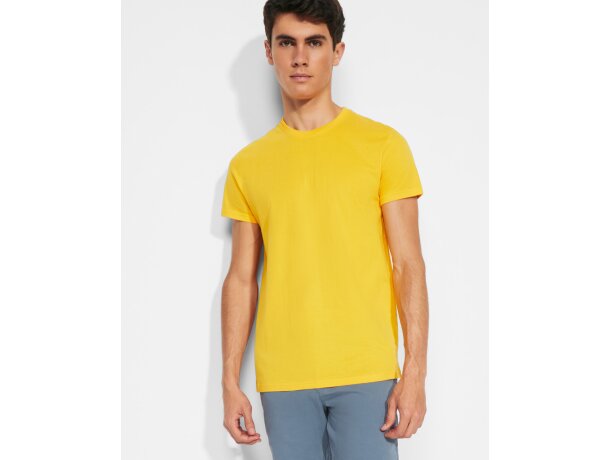 Camiseta BRACO Roly amarillo golden