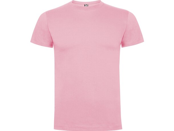 Camiseta DOGO PREMIUM 165 gr de Roly rosa claro