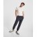 Pantalón jogger Flexar Roly con tejido stretch y puños ajustables Negro detalle 2