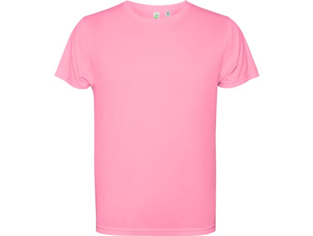 Camiseta Estoril Rosa seda detalle 37
