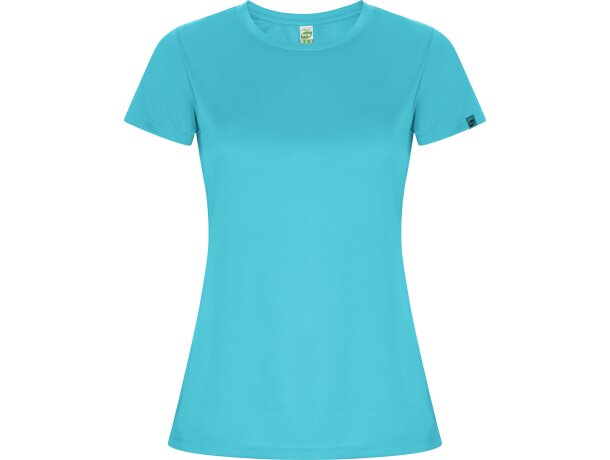 Camiseta IMOLA WOMAN Roly turquesa