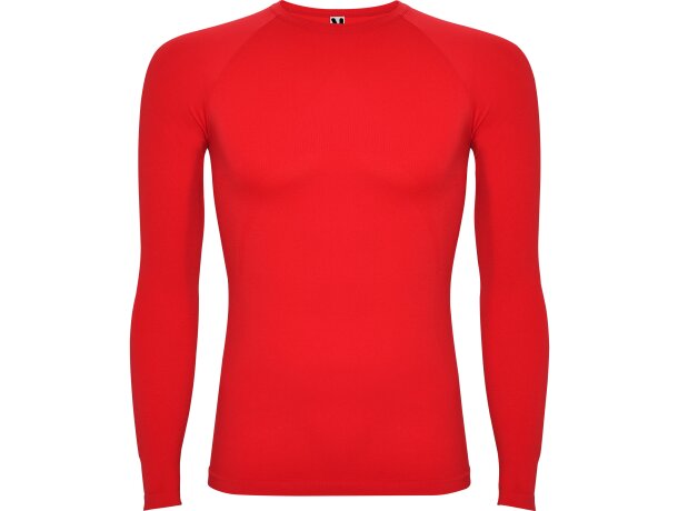 Camiseta termica Roly PRIME rojo