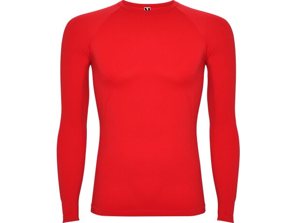 Camiseta termica Roly PRIME rojo