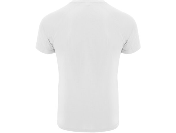 Camiseta técnica Roly BAHRAIN blanco