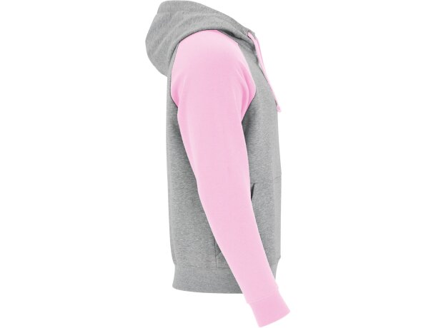 Sudadera BADET Roly gris vigore/rosa claro