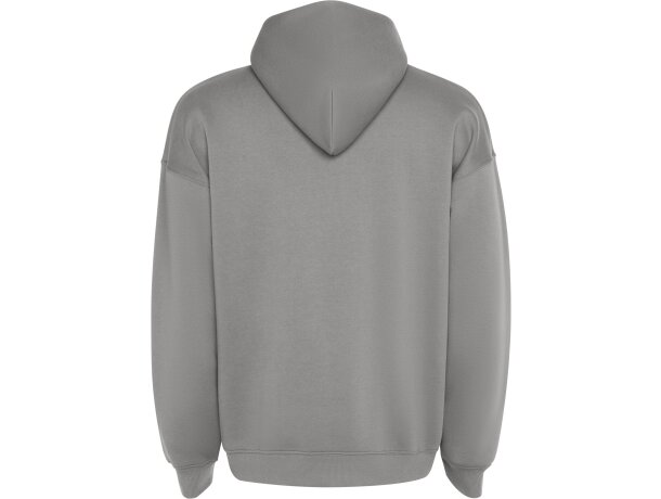 Sudadera con capucha Otto Roly para merchandising corporativo Gris perla detalle 16