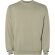 Sudadera Roly Jaya algodón 250 g/m² efecto lavado unisex Kaki claro lavado