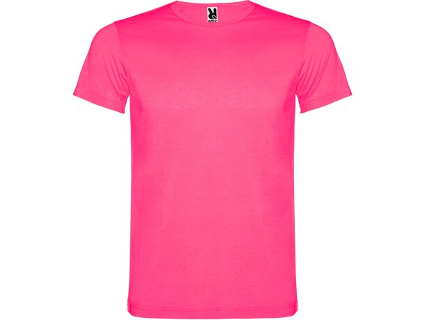 Camiseta AKITA Roly rosa fluor