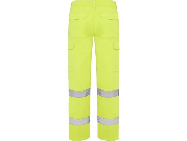 Pantalon ALFA Roly de alta visibilidad amarillo fluor