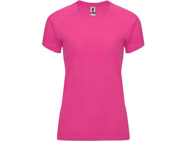 Camiseta BAHRAIN WOMAN Roly rosa fluor