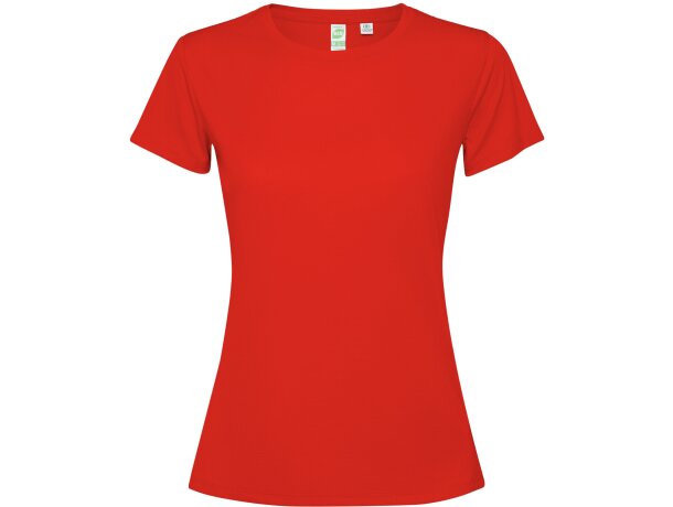Camiseta Estoril Woman Rojo detalle 45