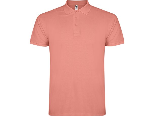 Polo STAR Roly naranja clay