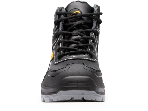 Zapato laboral Iron Roly con puntera de fibra de vidrio S3S Negro/plomo detalle 7