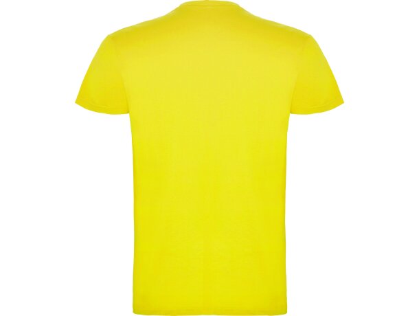 Camisetas impresas para adultos Roly Beagle 155g amarillo