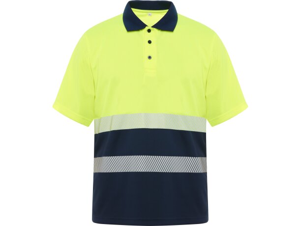 Polo VEGA Roly marino/amarillo fluor