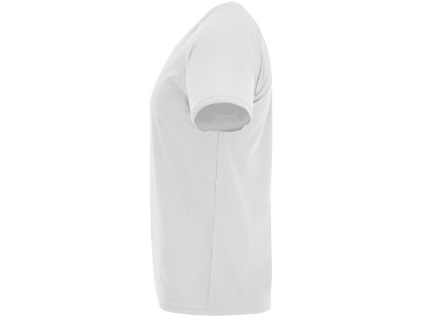 Camiseta técnica Roly BAHRAIN blanco