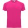 Camiseta técnica Roly BAHRAIN rosa fluor