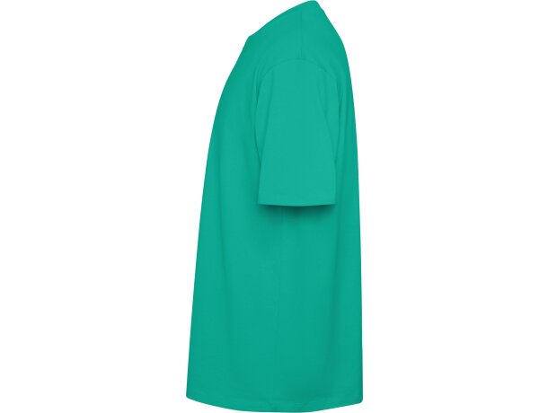 Camiseta oversize Bull de algodón pesado Roly Jade detalle 47