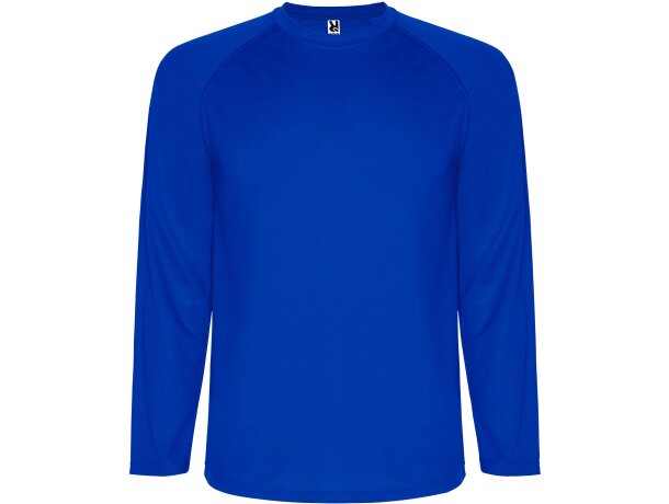 Camiseta técnica Roly MONTECARLO L/S royal