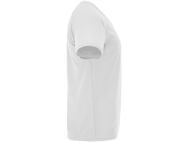 Camiseta técnica Roly BAHRAIN blanco