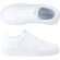 Zapatilla deportiva Baylor blanca unisex con plantilla foamizada Blanco detalle 1