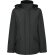 Parka mujer America Woman Roly con capucha extraíble reciclada Plomo oscuro detalle 19