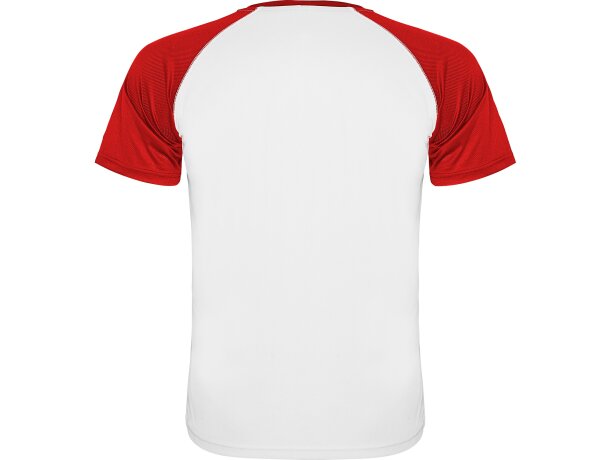 Camiseta INDIANAPOLIS Roly blanco/rojo