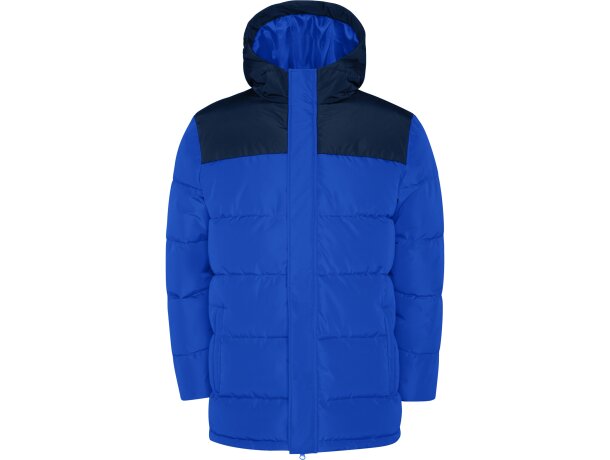 Parka acolchada Tallin Roly repelente al agua con capucha Royal/marino detalle 8