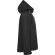 Parka técnica Emin Roly impermeable transpirable unisex Negro detalle 8