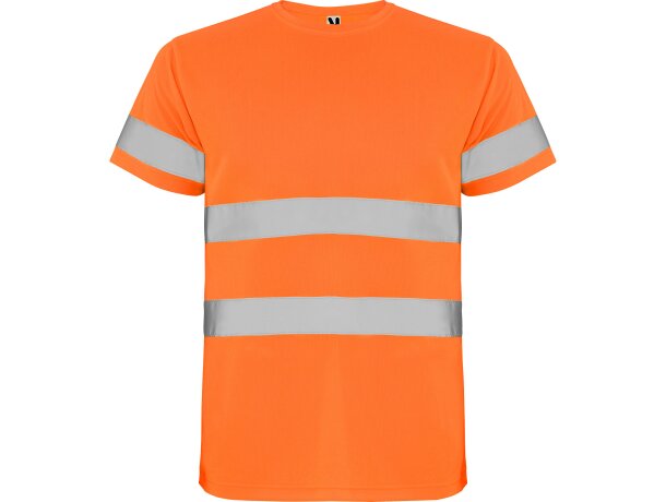 Camiseta DELTA Roly de alta visibilidad marino/naranja fluor