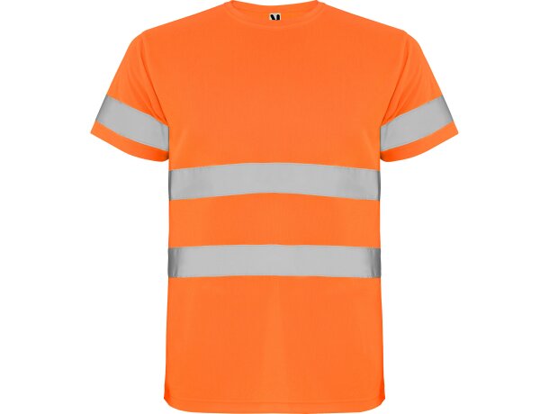 Camiseta DELTA Roly de alta visibilidad marino/naranja fluor