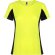Camiseta SHANGHAI WOMAN Roly amarillo fluor/negro