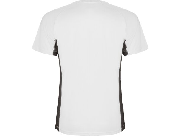 Camiseta SHANGHAI Roly blanco/plomo oscuro